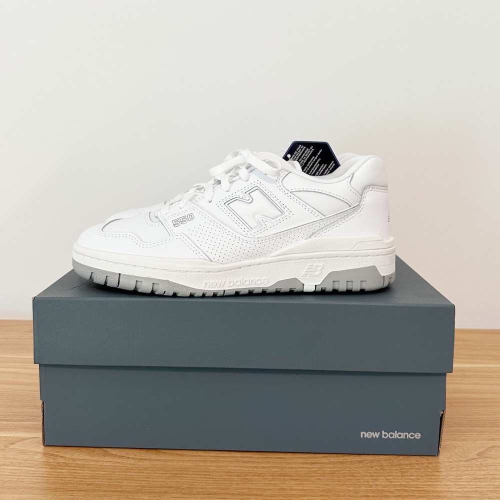 New Balance 550 in White & Grey